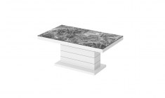 MATERA LUX coffee table (high gloss/super matt/wood-like decor)